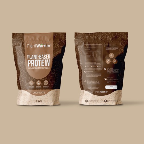 Packaging Design for a Plant Based Protein Powder