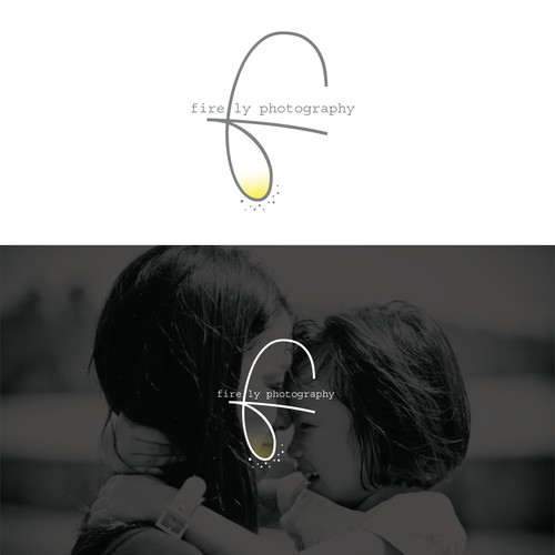 Soft firefly photography logo