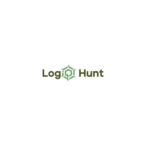 LogIQ Hunt logo Design
