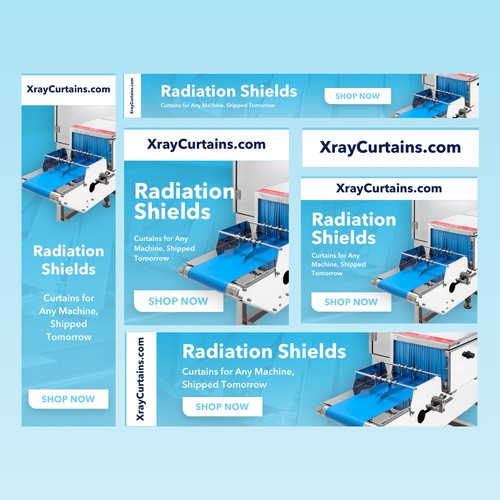 Engaging Banner Ads for Xray Company