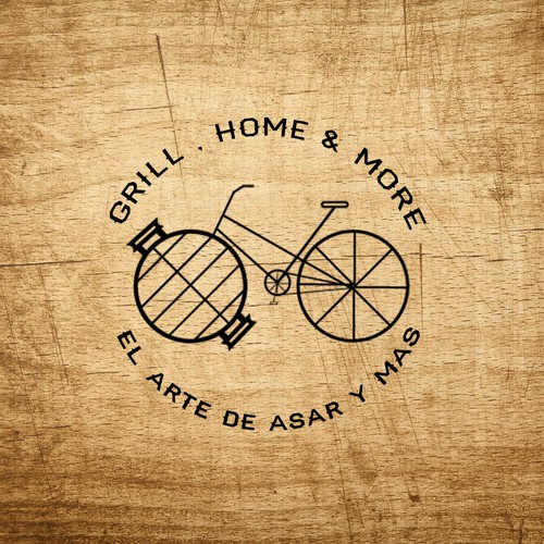 Grill & Bicycle Logo