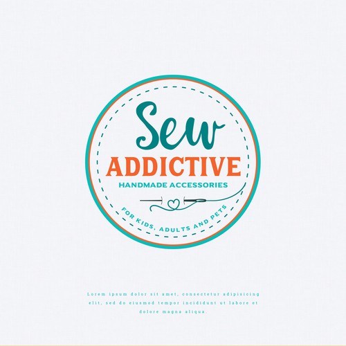 Logo Design for Sew Addictive