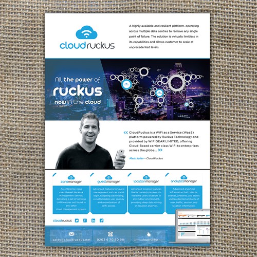 Put our Dog into Print - Datasheet/Brochure Design