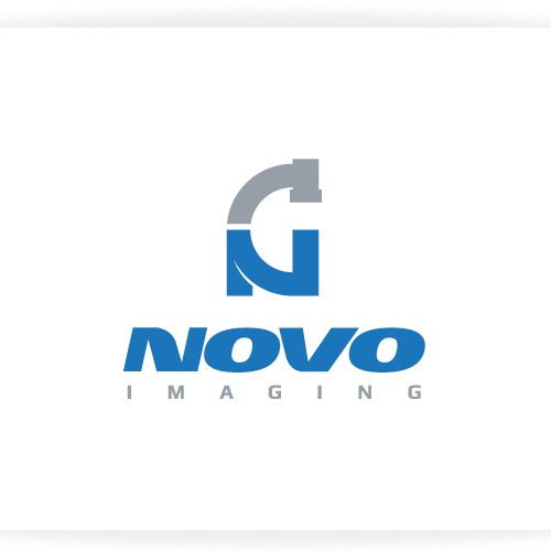 logo and business card for Novo Imaging