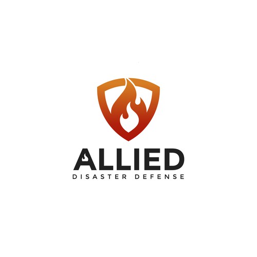 Allied disaster defense logo redesign idea