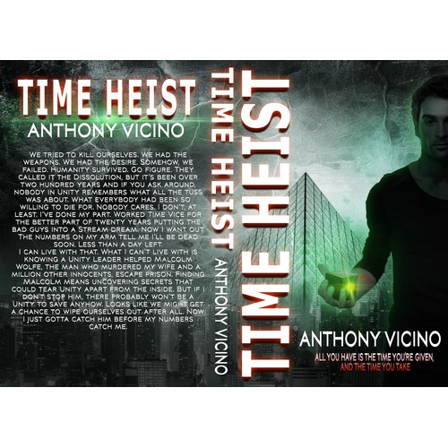 Create a Stunning Sci-Fi Cover for Time Heist!