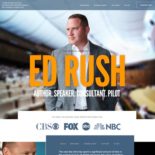 ED Rush Personal Website