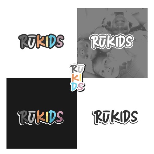 Bold logo design for kids church 