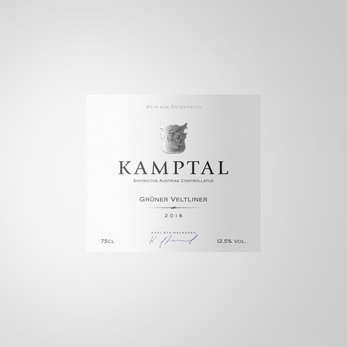 Kamptal wine label