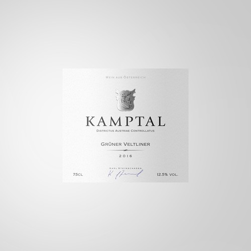 Kamptal wine label