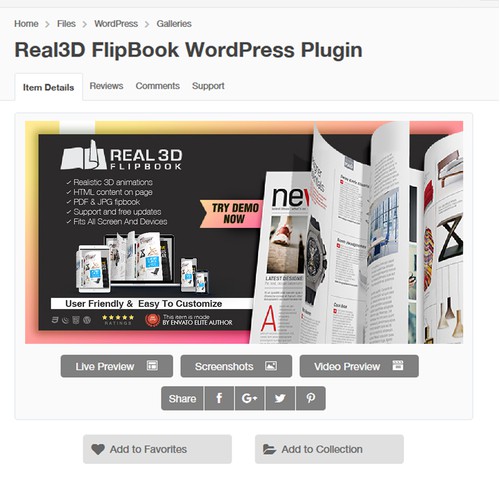Wordpress plugin Page design