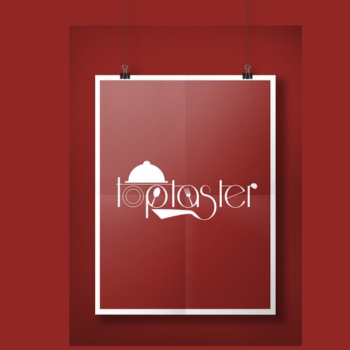 logo concept for toptaster restaurant