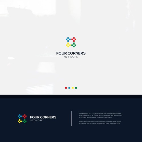 Design a stylish (& warm) logo for Four Corners Network