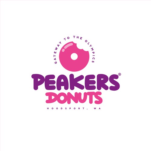 Logo concept for Donut shop