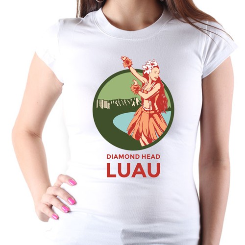 Create A Shirt Souvenir For The Hottest Luau In Hawaii