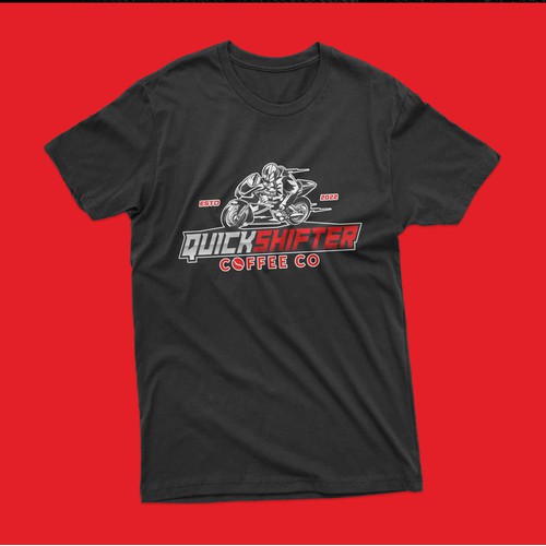 coffee race quick shifter coffee co logo