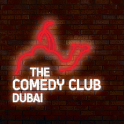 Logo for comedy club