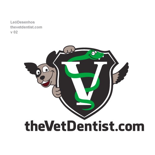 Logo- The vet dentist