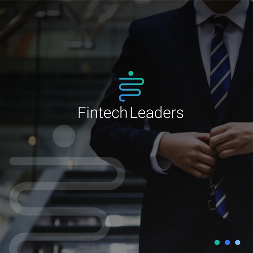 Fintech Leaders Logo Conept