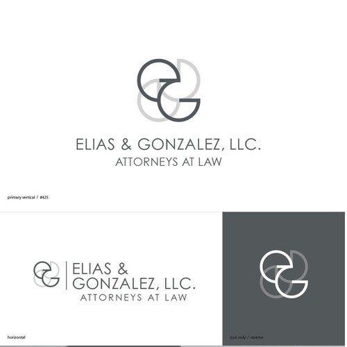 Clean and modern look for law firm.