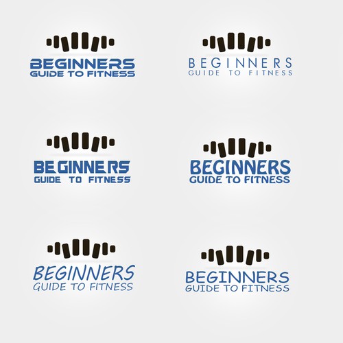 Create a capturing logo for an online fitness business