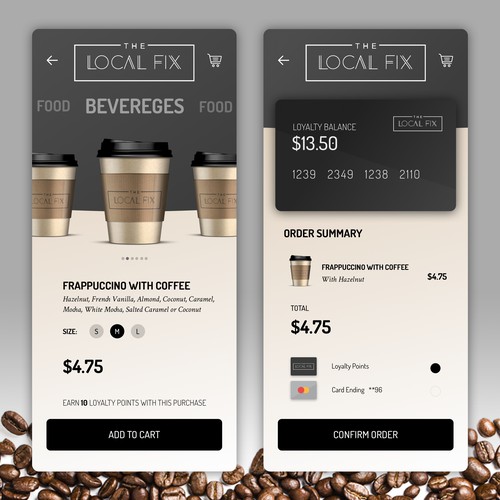 App Design for Local Coffee Shop