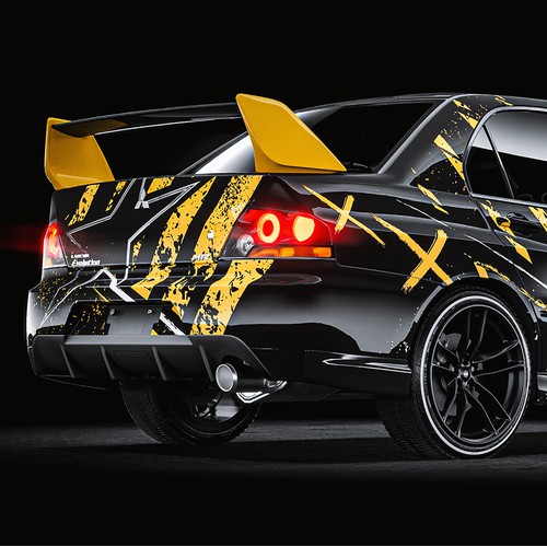 Custom Lancer Evo Livery