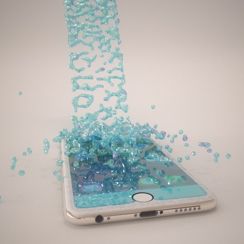 Iphone fluid