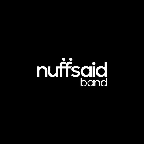 nuffsaid band | Logo Design