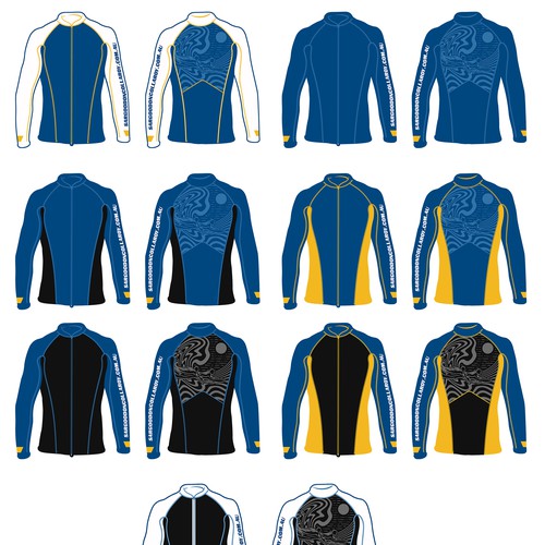 Swimwear shirt for World 1st Spinal Cord Injury Retreat company