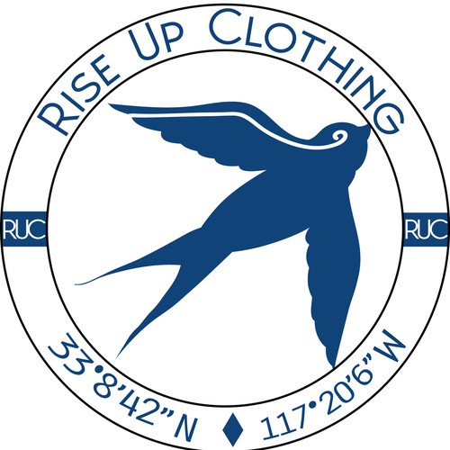 Logotipo feito para a Rise Up Clothing