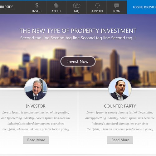 New website design wanted for Rambleside Real Estate Capital LLC