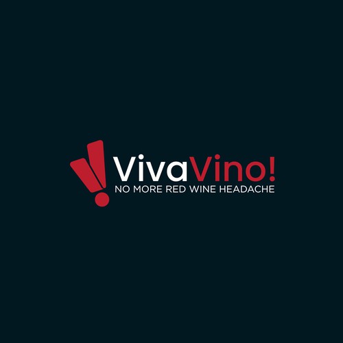 V Exclamation Point Logo Design