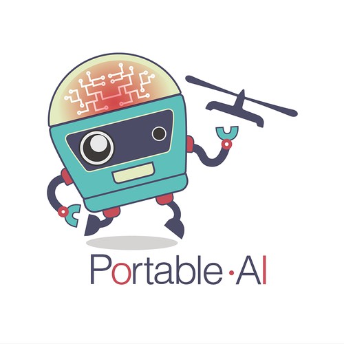 Logo concept for portable AI