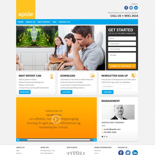 Home Page Design