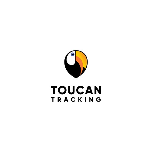 toucan tracking logo design