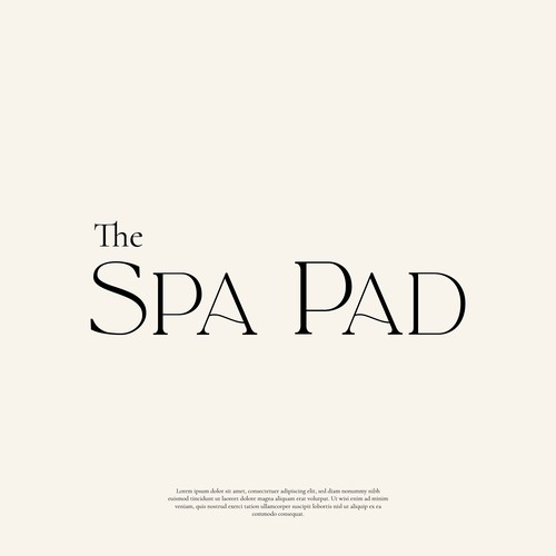 Spa brand logo design