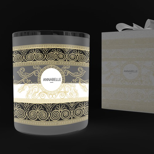Luxury candle packaging