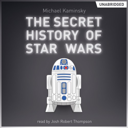 Design the "Secret History of Star Wars" book cover for Audiobooks.com