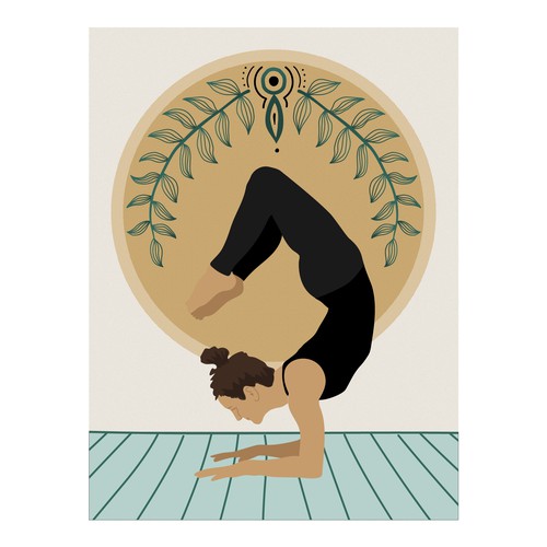 Yoga illustration