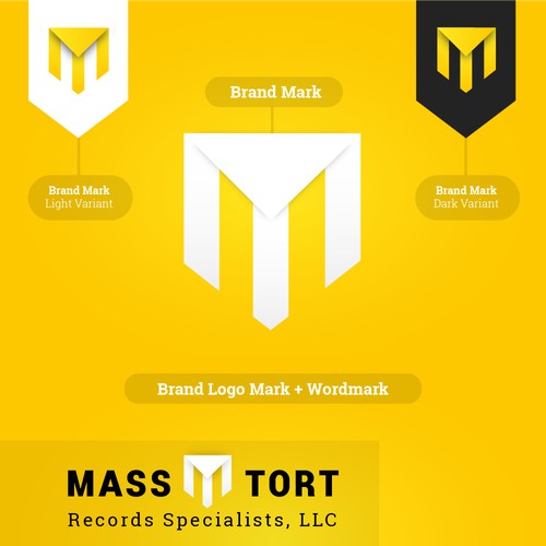 Mass Tort Logo Design Concept 