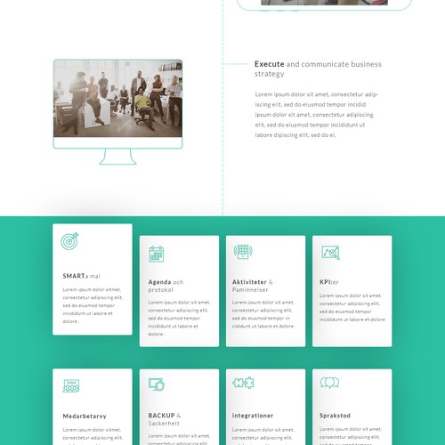 Web design concept
