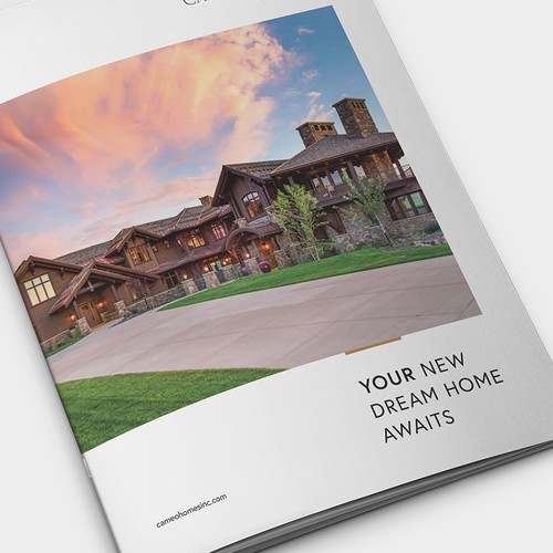Bold and Clean Construction Brochure