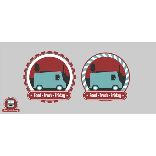 ONE OF THREE CONTESTS!!! FOOD TRUCK FRIDAY LOGO FOR MONROE COTTON MILLS