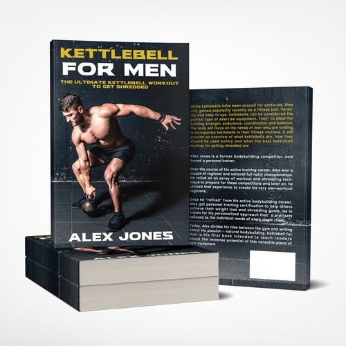 Bookcover for Alex Jones, Kettlebel For Men