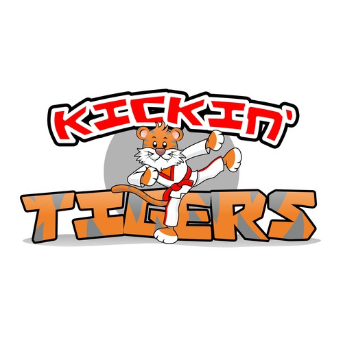 Kickin' Tigers needs a cartoon logo