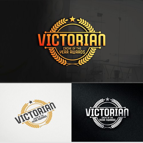 Victorian Cache of the Year Awards logo creation