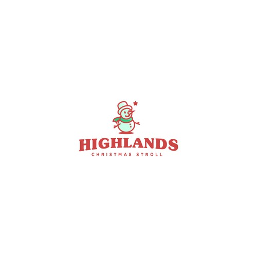 Highlands xmas stroll logo