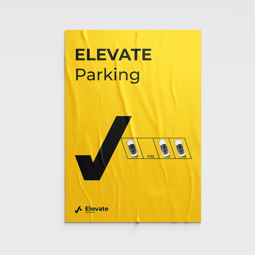 Elevate Parking logo design