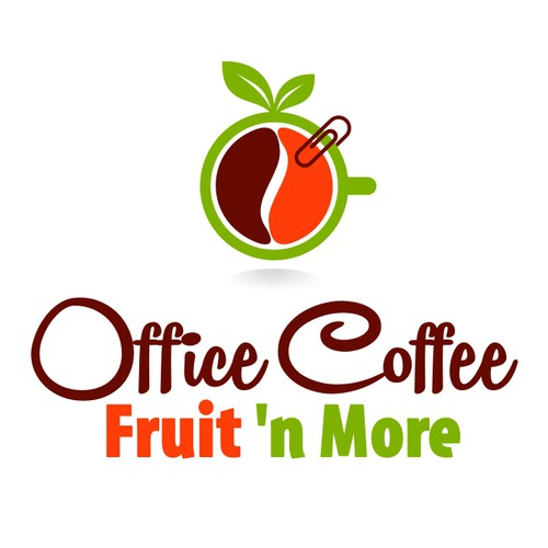 logo for Office Coffee, Fruit 'n More